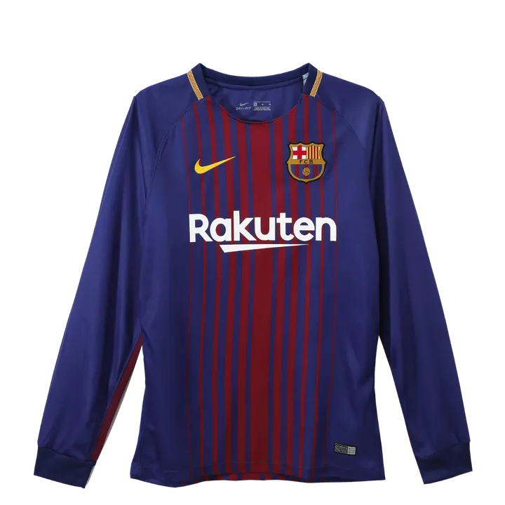 Jersey retro Barcelona 2017/18 Local Manga Larga