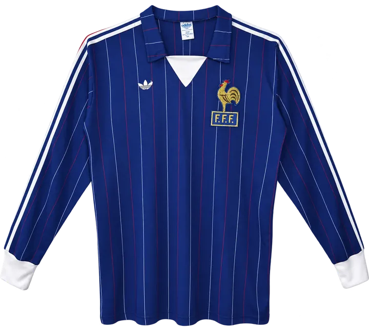 Jersey retro Francia 1980/82 Local Manga larga