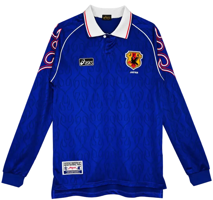 Jersey retro Japón 1998 Local Manga larga