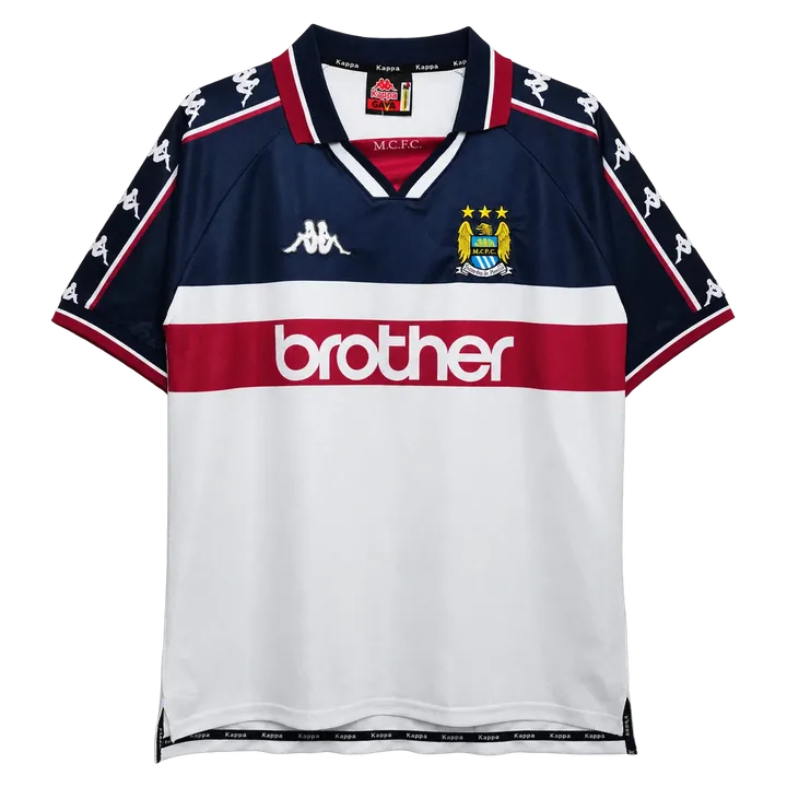 Jersey retro Manchester City 1997/98 Visita