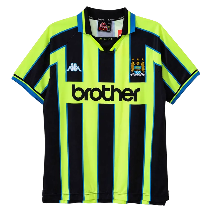 Jersey retro Manchester City 1998/99 Visita