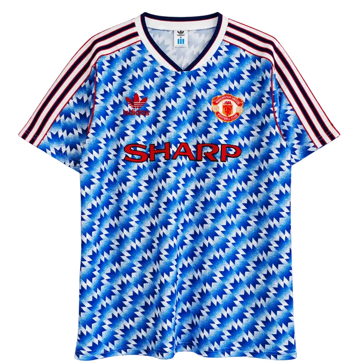 Jersey retro Manchester United 1990/92 Visita