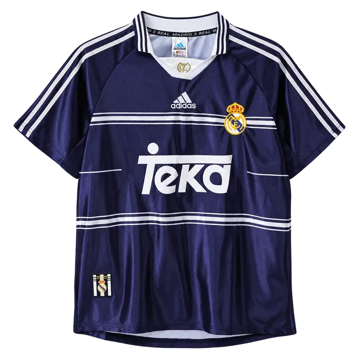 Jersey retro Real Madrid 1998/99 Visita