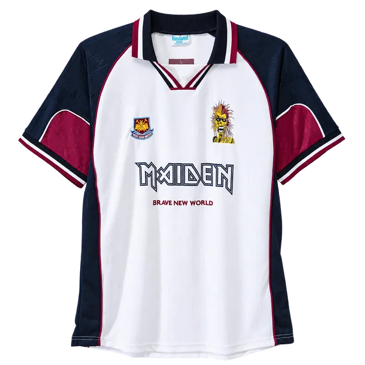 Jersey retro West Ham United 1999 Visita