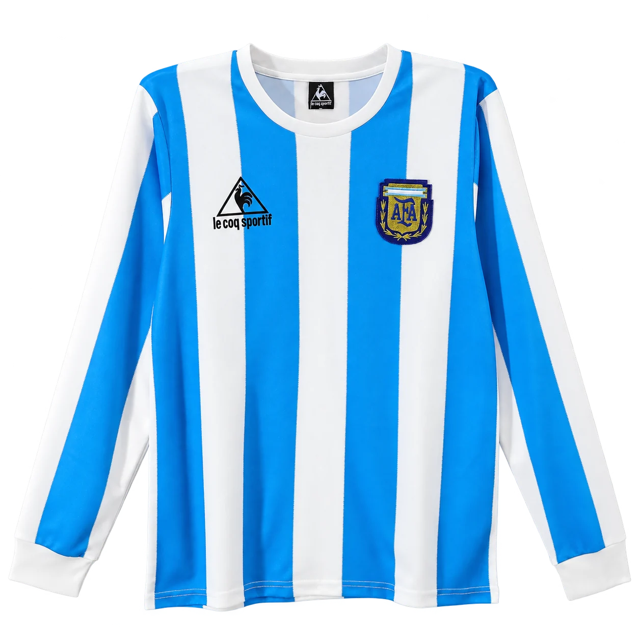 Jersey retro Argentina 1986 Local Manga larga