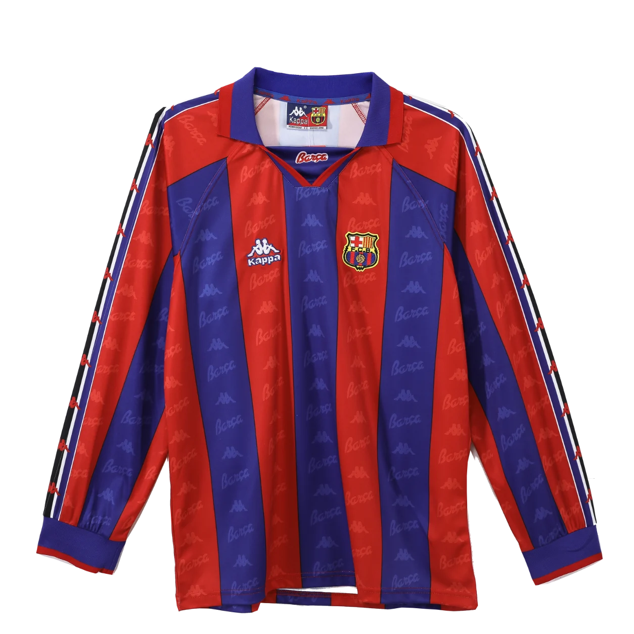 Jersey retro Barcelona 1995/97 Local Manga Larga