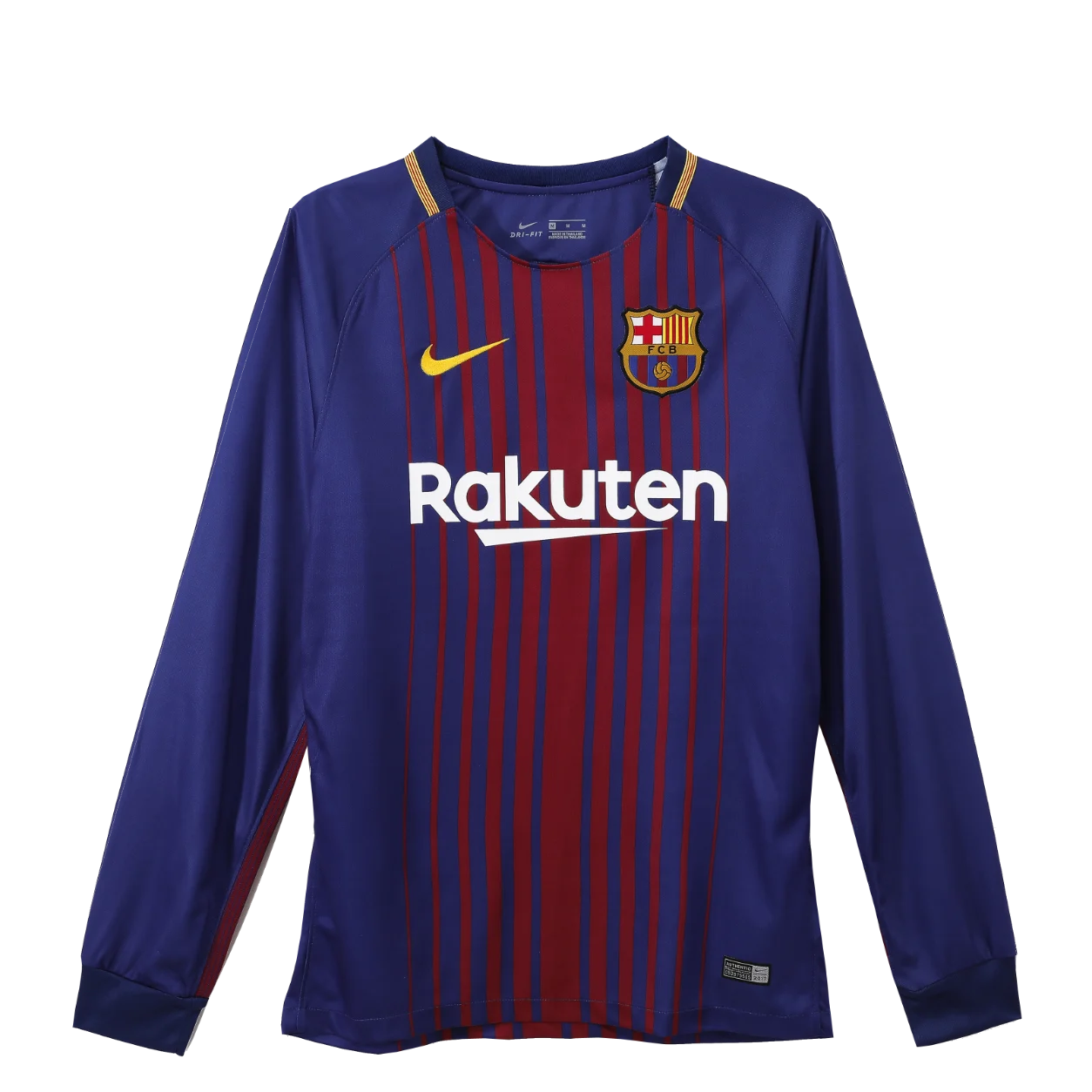 Jersey retro Barcelona 2017/18 Local Manga Larga