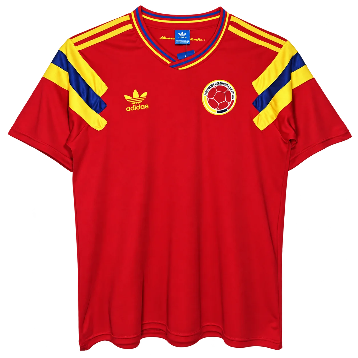 Jersey retro Colombia 1990 Visita