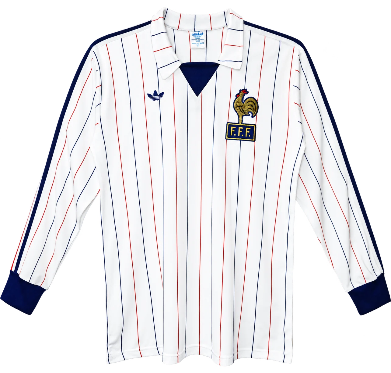 Jersey retro Francia 1980/82 Visita Manga larga
