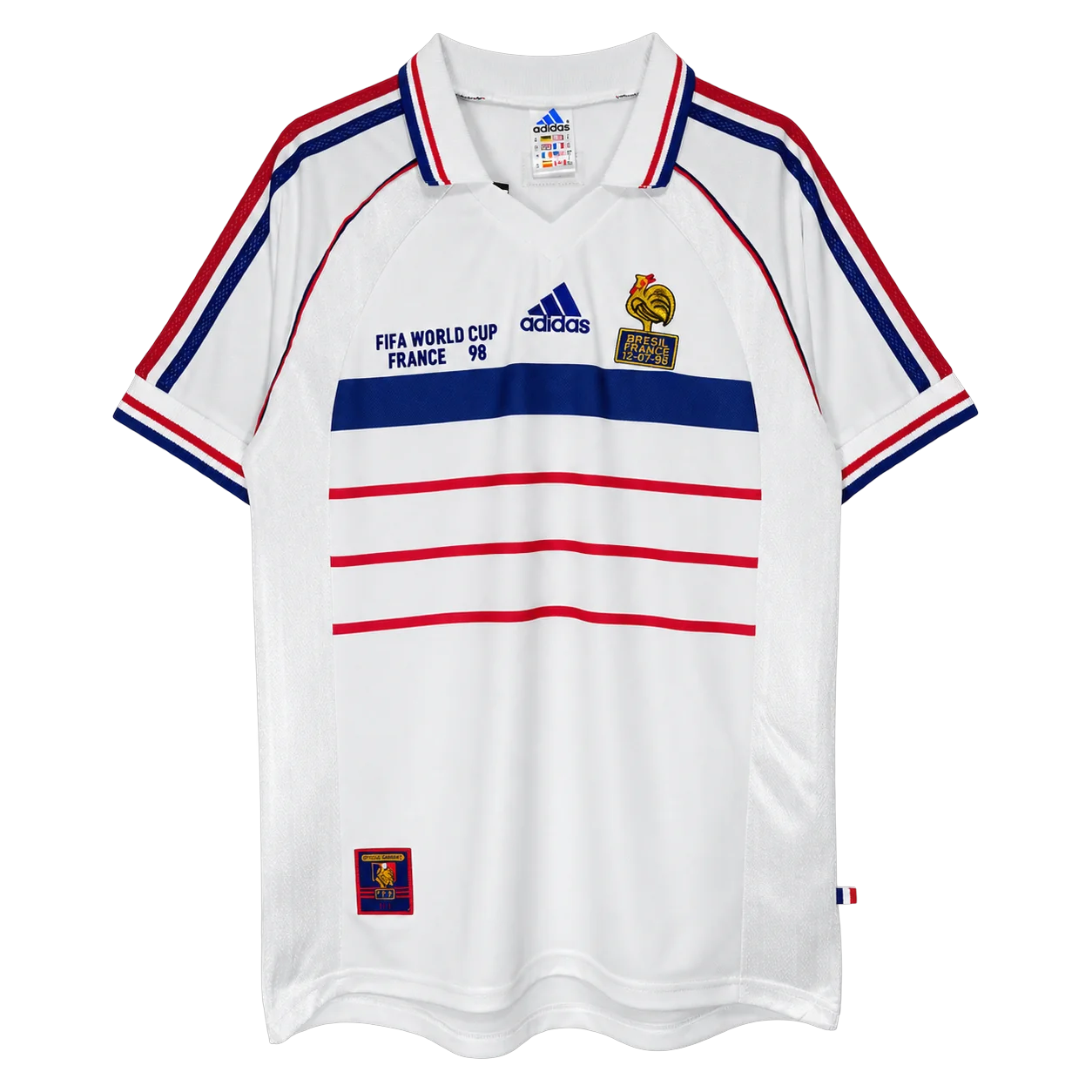 Jersey retro Francia 1998 Visita