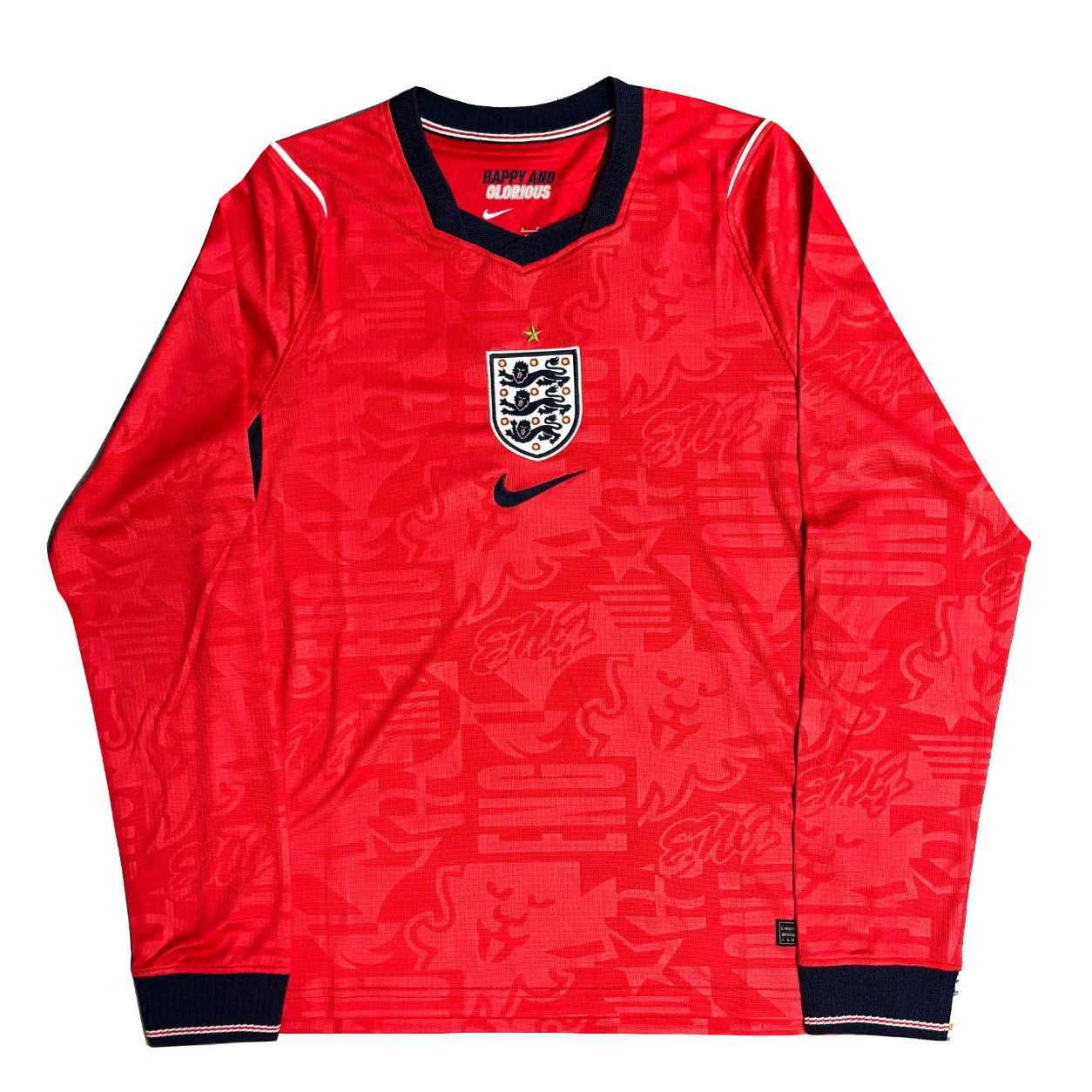 Jersey Inglaterra 2026 Visita Manga Larga