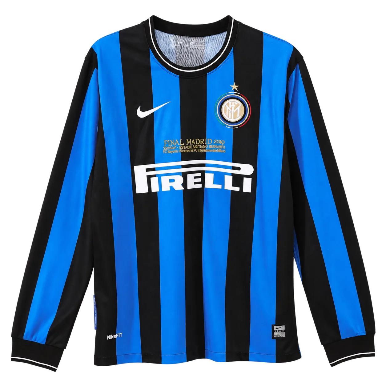 Jersey retro Inter de Milan 2009/10 Local Manga larga