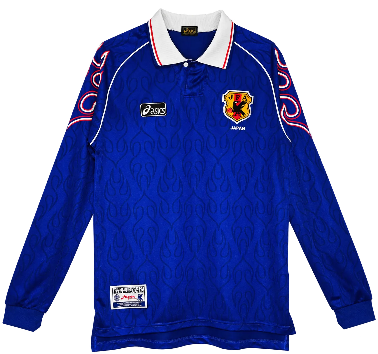 Jersey retro Japón 1998 Local Manga larga