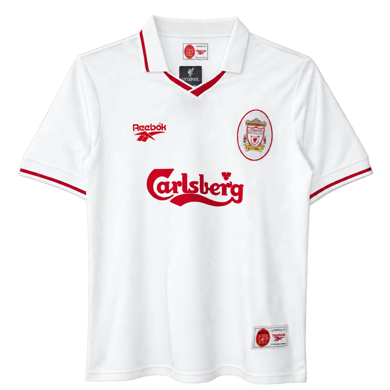 Jersey retro Liverpool 1996/97 Visita