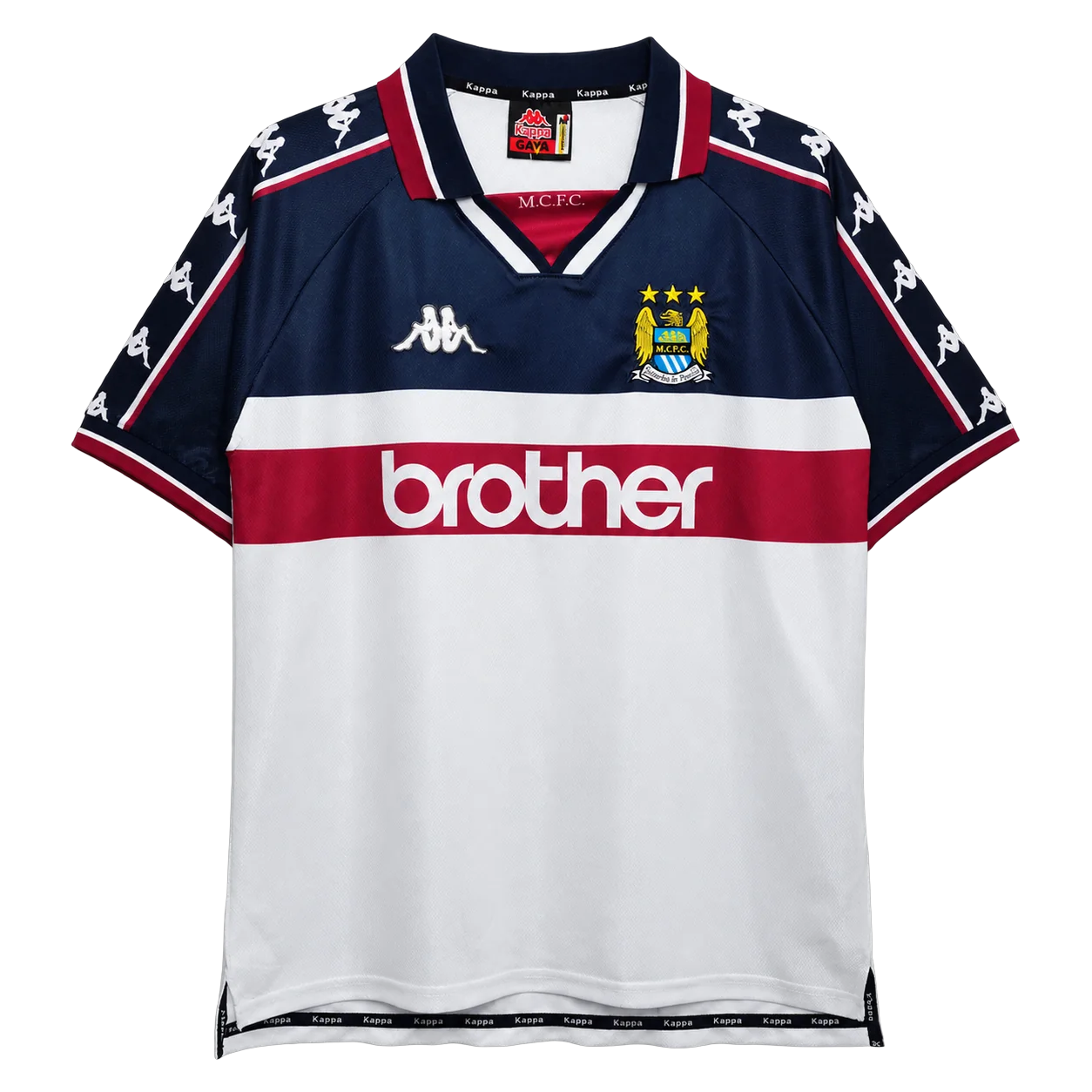 Jersey retro Manchester City 1997/98 Visita