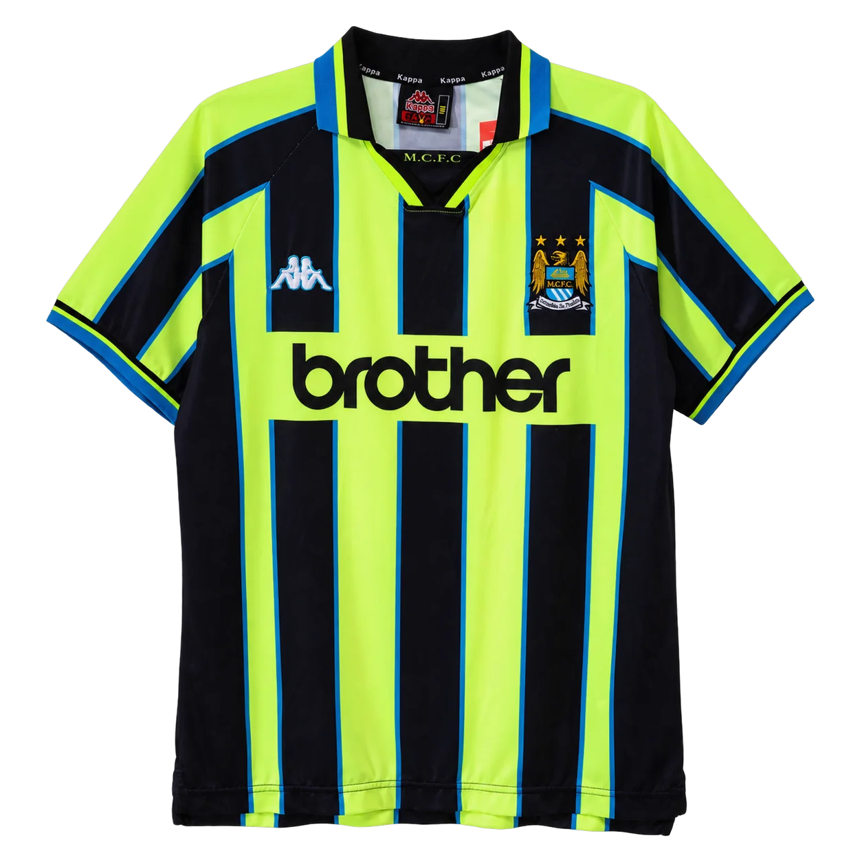 Jersey retro Manchester City 1998/99 Visita