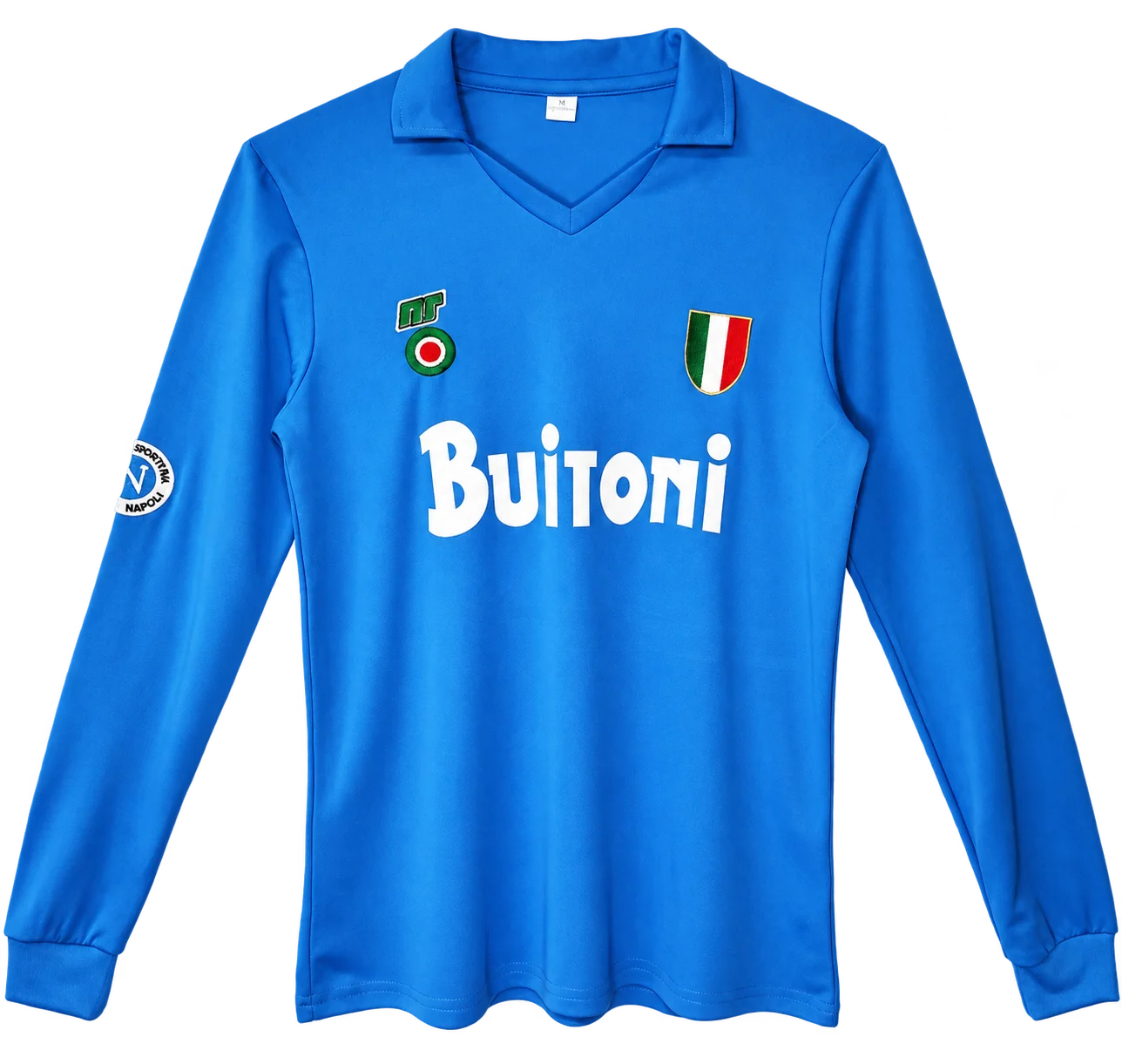 Jersey retro Napoli 1987/88 Local Manga larga