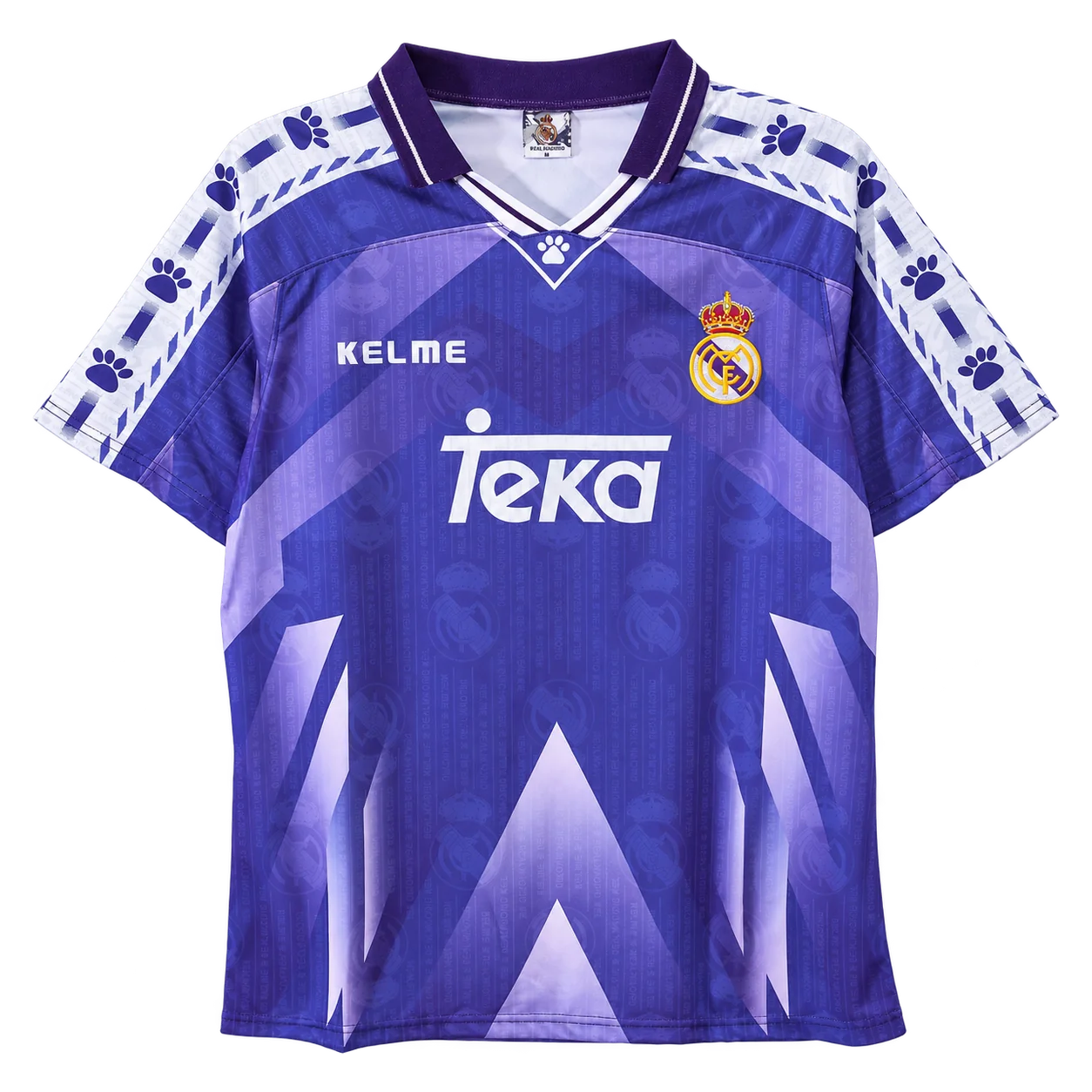 Jersey retro Real Madrid 1996/97 Visita