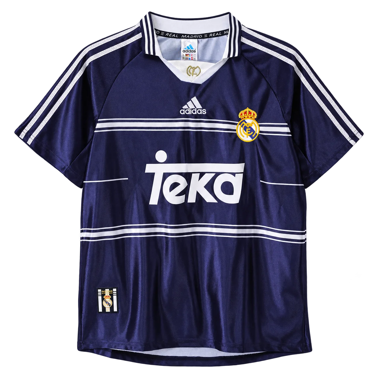 Jersey retro Real Madrid 1998/99 Visita