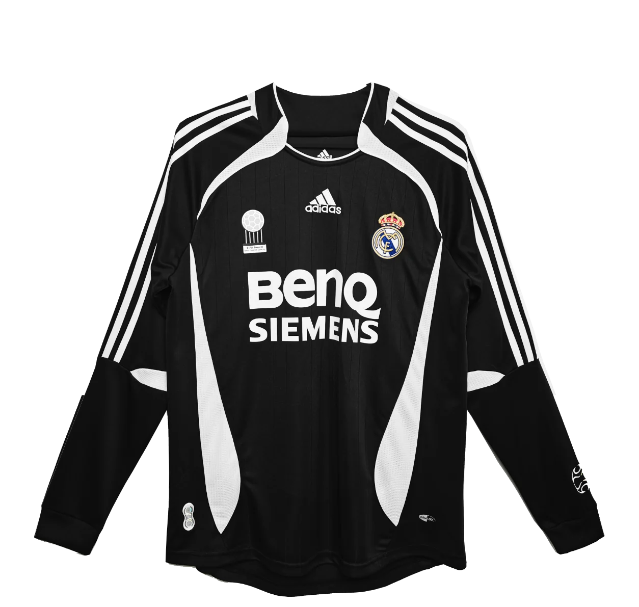 Jersey retro Real Madrid 2006/07 Tercera Manga Larga
